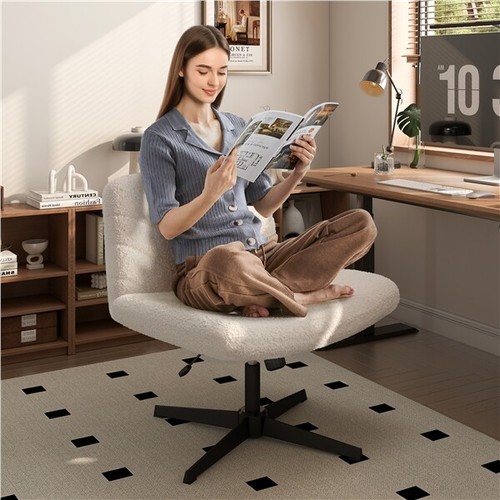 Cross legged office chair - legged,