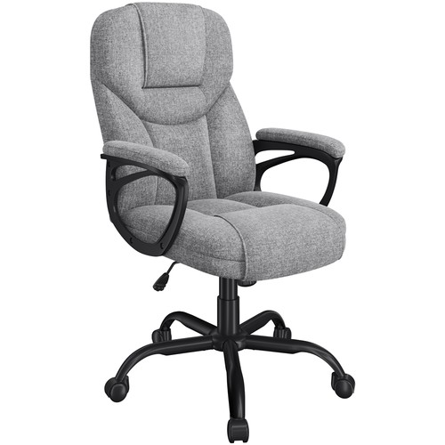 Fabric swivel office chair - office,