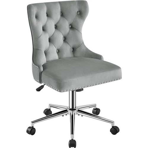 Velvet upholstered home office - velvet,