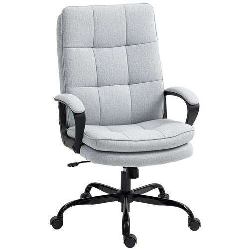Homcom fabric office chair - homcom,