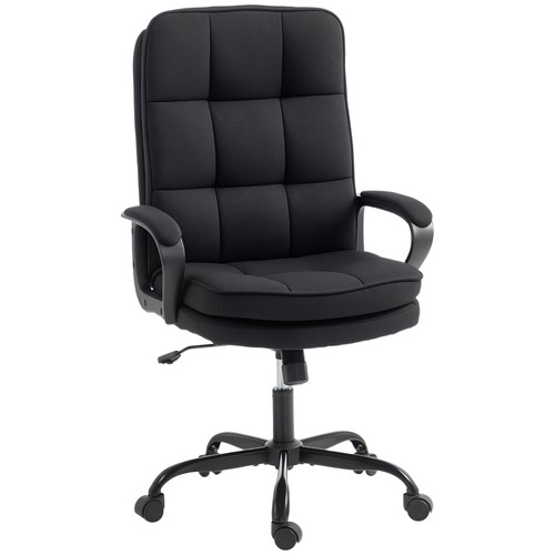 Homcom fabric office chair - homcom,