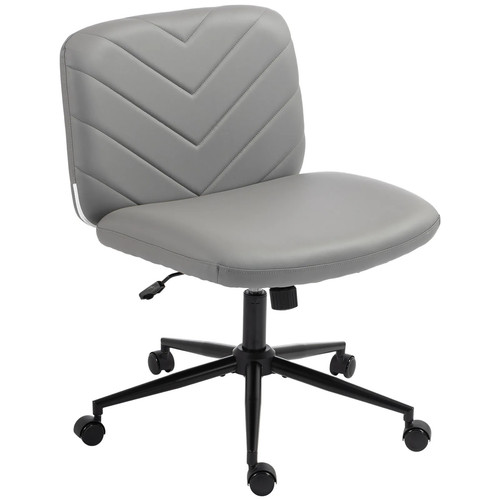 Homcom armless swivel office - armless,