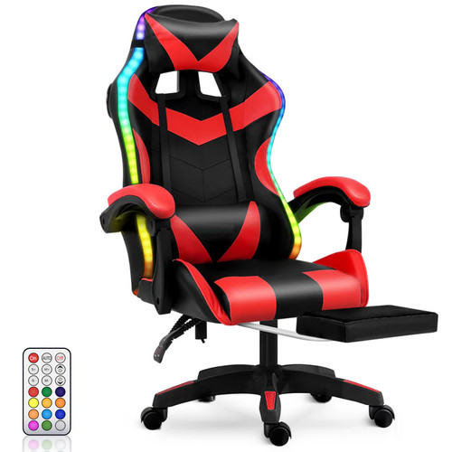 Gaming chair with rgb - gaming, led