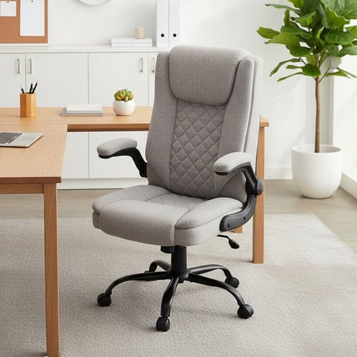 Office chair padded - high, back