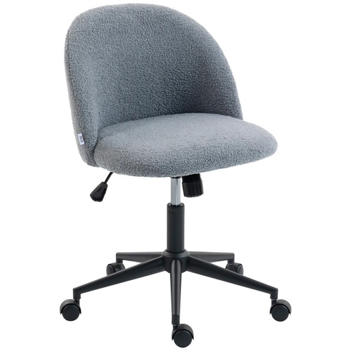 Homcom teddy fleece swivel - homcom,