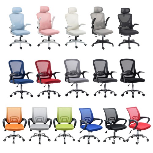Mesh back office chair - office, with